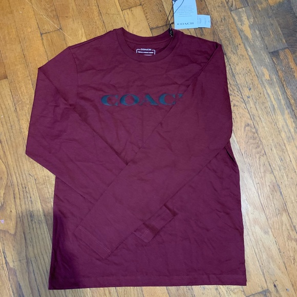 Coach organic cotton long sleeve T-shirt - Picture 2 of 3